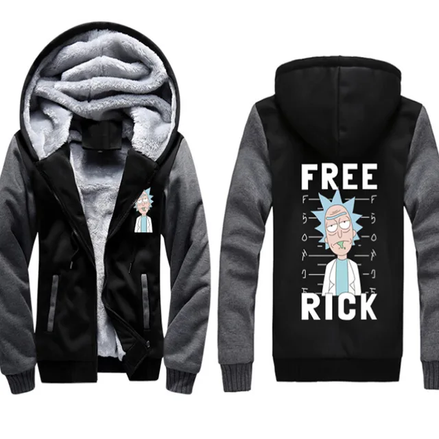 rick and morty adidas sweater