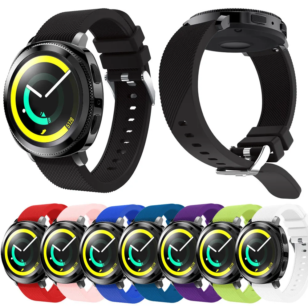 Sport Watch Strap For Samsung Gear Sport Watch Strap New Sport Soft Silicone Replacement Wristband Wrist Strap Men Women l1015#2 Sport Watch Strap For Samsung Gear Sport Watch Strap New Sport Soft Silicone Replacement Wristband Wrist Strap Men Women l1015#2