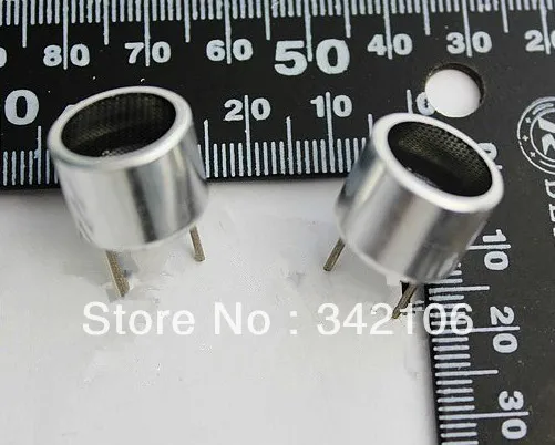 Free Shipping!!! 50pcs Split ultrasonic transceiver sensor probe one pair buy | Электронные компоненты и