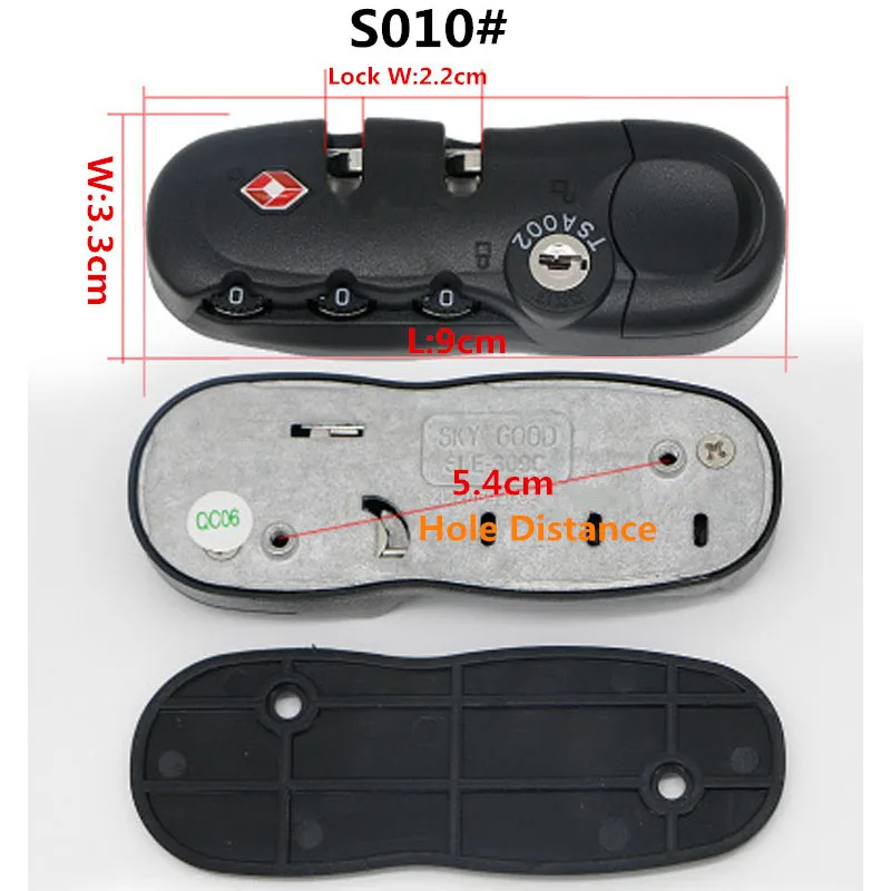 Buy Replacement tsa luggage lock,TSA002 Luggage Locks