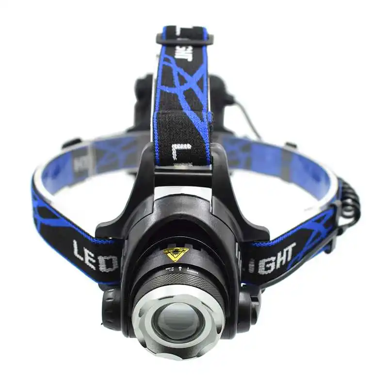 

2000 Lumens XML T6 Led Headlamp Head Flashlight Super Bright 3 Modes Head Light Zoomable Head Lamp Led Headlight by 4xaa Battery