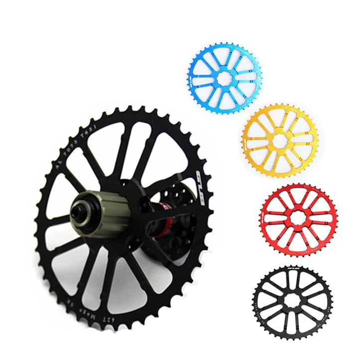 GUB 42 т зубы cog для 34/36 зуб 10 скорость s MTB кассеты звездочки одного /двойной звезду