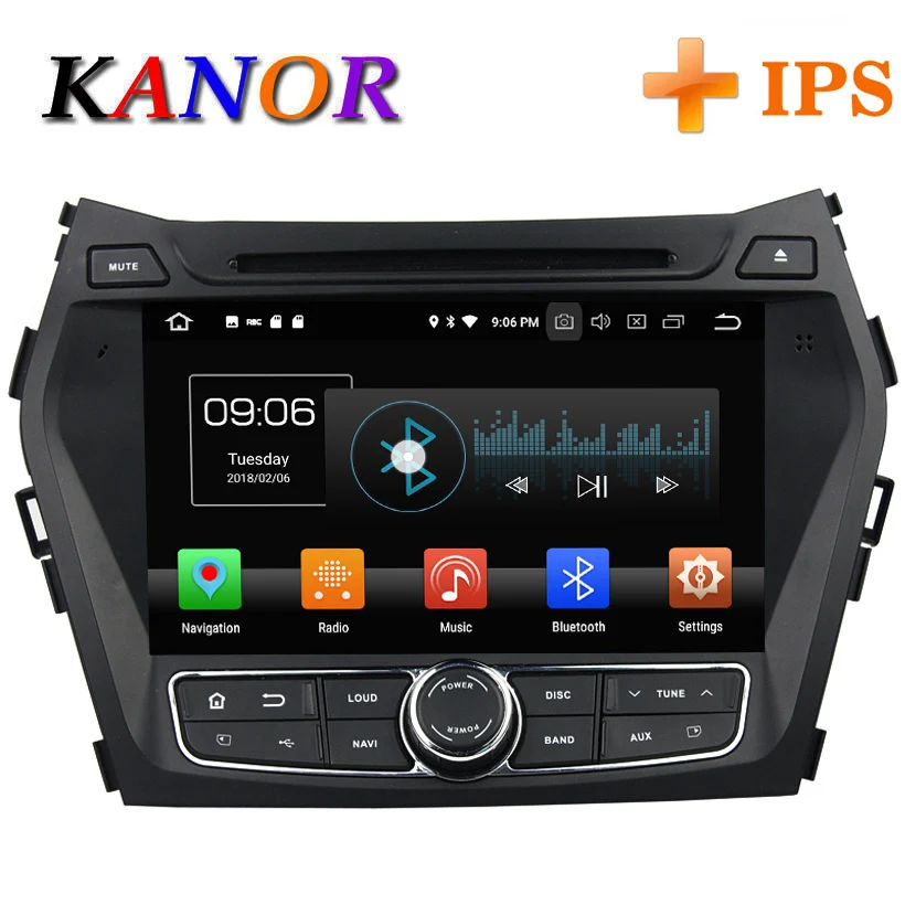 KANOR 4+32g IPS android 8.0 octa core 2din car dvd for hyundai santa fe ix45 2010 2011 2013 2016 car radio multimedia gps player KANOR 4+32g IPS android 8.0 octa core 2din car dvd for hyundai santa fe ix45 2010 2011 2013 2016 car radio multimedia gps player