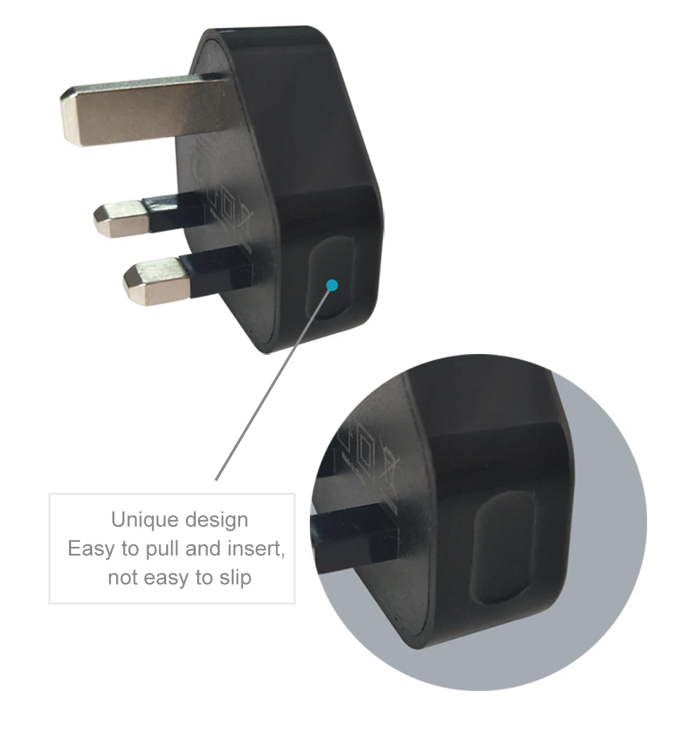 Великобритания Вилки адаптеры 1 USB мобильный телефон зарядное устройство Путешествия стены электрические розетки путешествия в Сингапуре
