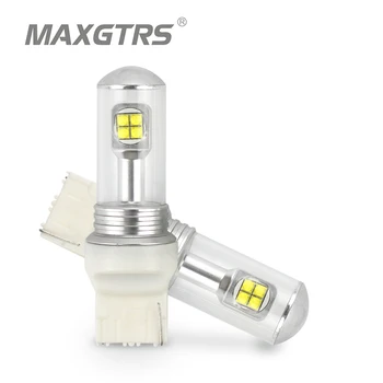 

2x T20 7440 W21W 40W CREE Chip LED Bulbs For Front Rear Reverse Light Backup Turn Signal Lights White/Red/Amber DC 12V 24V