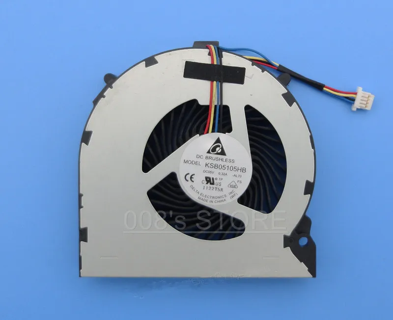 Новый Кулер Для процессора для SONY Vaio SVE151A11W SVE171 SVE171A11M SVE171B11M SVE171E11L SVE1712C1EW EH100 ksb05hb 0.32A