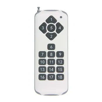 

Extra 18 CH Channels 18CH RF Wireless Remote Control Transmitter,315 / 433 MHz
