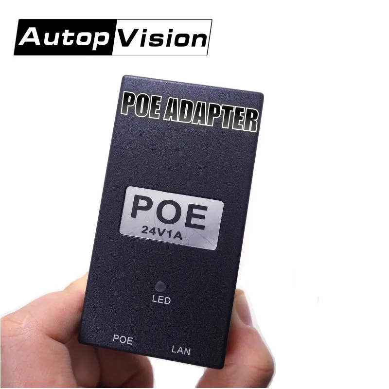 Настенный адаптер 24V1A 15 4 вт POE инжектор CCTV Ethernet IP камера телефон блок питания
