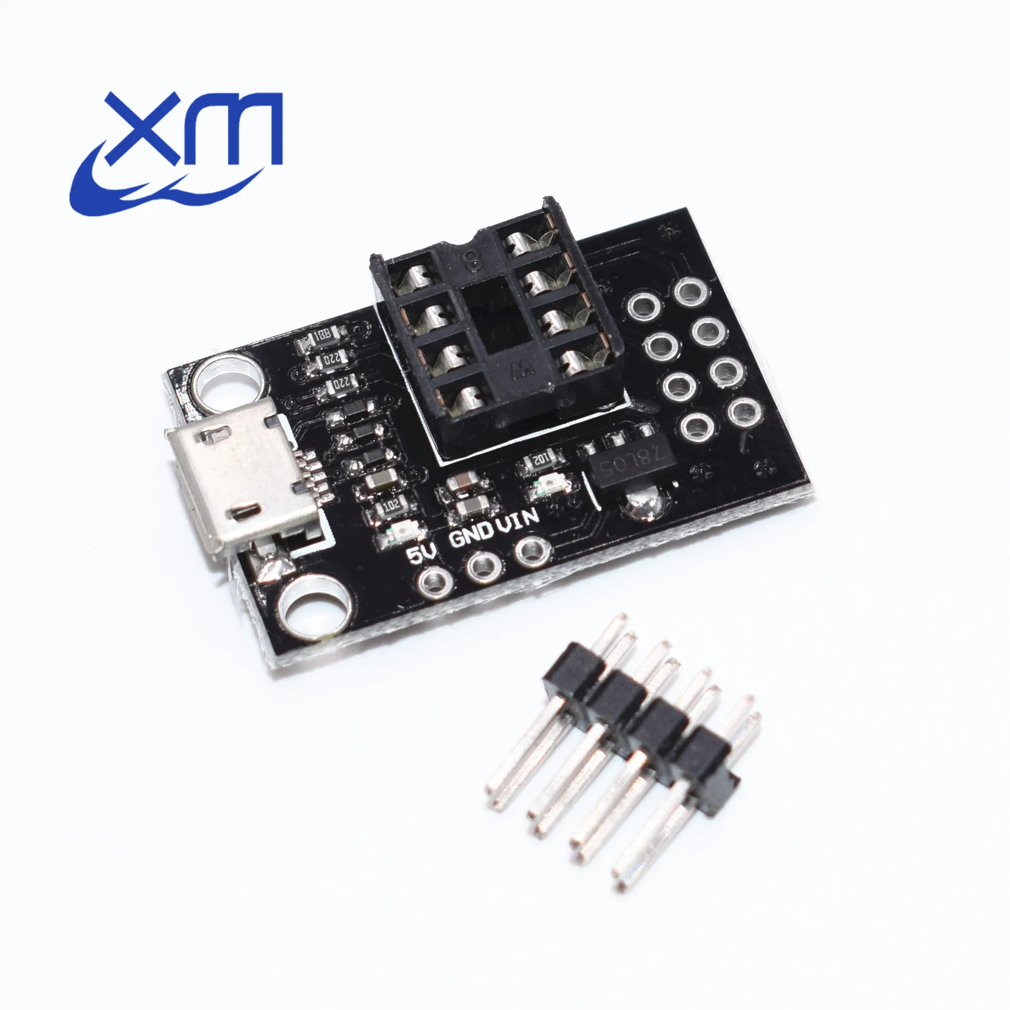 Development Programmer Micro USB Board for ATtiny13A//ATtiny25//ATtiny45//ATtiny85