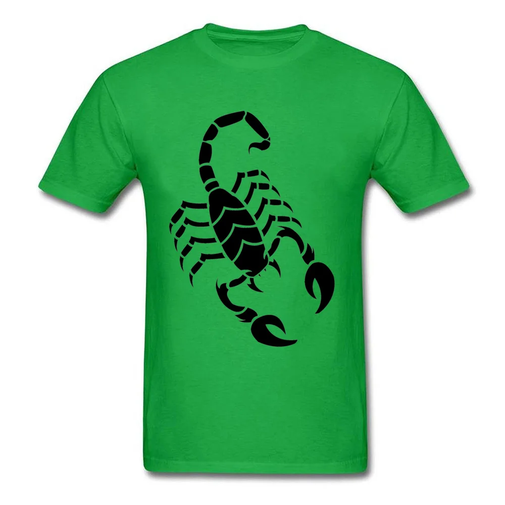 Tops Shirt Scorpion Father Day Coupons Printing Short Sleeve All Cotton Round Neck Men T Shirt Printing Tee Shirt Scorpion green