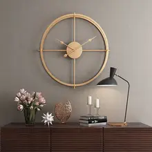 2019 breve Reloj de pared 3d estilo europeo silencioso diseño moderno para decoración para el hogar o la Oficina Relojes colgantes decoración de pared del hogar