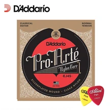 D'Addario EJ45 Pro-Arte нейлоновые Классические гитарные струны, нормальное напряжение,. 028-.043 Daddario гитарные струны