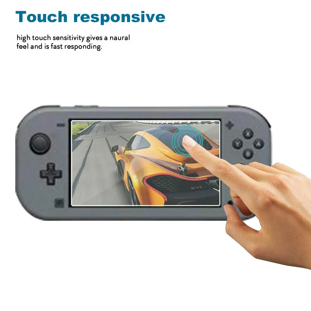 50 sets Nintend Switch Lite Tempered Glass Screen Protector9H Hardness Scratch-Resistant Film Cover For Nintendoswitch NS Lite