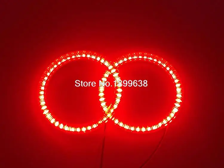 4 шт. супер яркие красные, синие, желтые, белые 3528 smd led Ангельские Глазки halo Кольца для автомобиля Стайлинг для Toyota 4runner 2006 2007 2008 2009