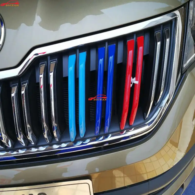 For Car Styling Skoda Kodiaq Accessories 2017 2018 Abs Chrome 3 Colors