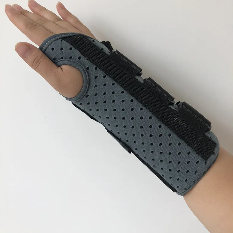 Медицинская рукоятка для запястья Регулируемый защитный фиксатор для запястья поддерживает шина дышащее запястье Sprain Guard бандаж для запястья