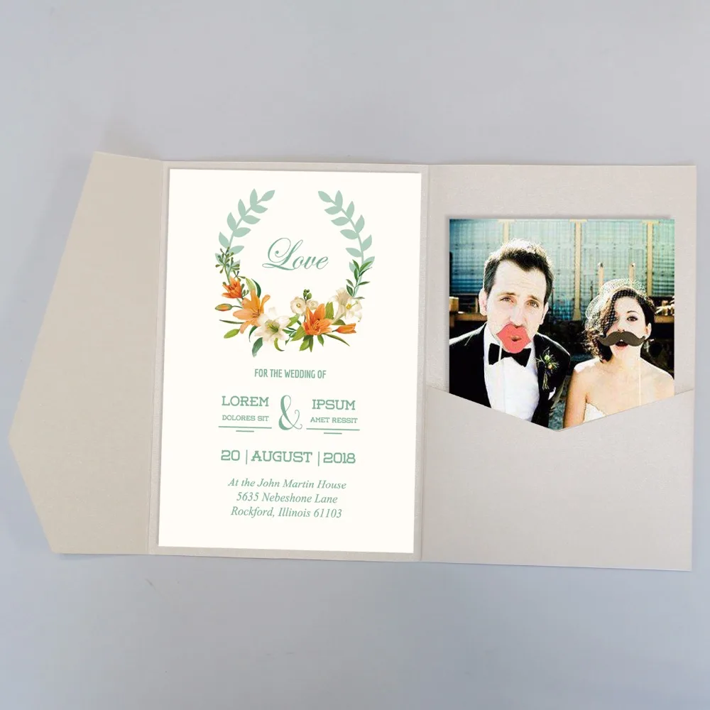 Romantic Wedding Invitation