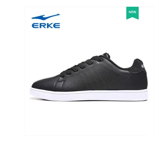 Erke الأحذية الرجال 2018 ربيع جديد ارتداء مقاومة الأحذية الرياضية الاتجاه تزلج أحذية بيضاء