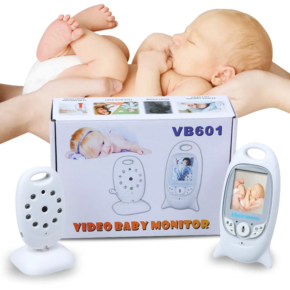 2 inch Color Video Wireless baby monitor with camera baba electronic Security 2 Talk Nigh Vision IR LED Temperature Monitoring 26