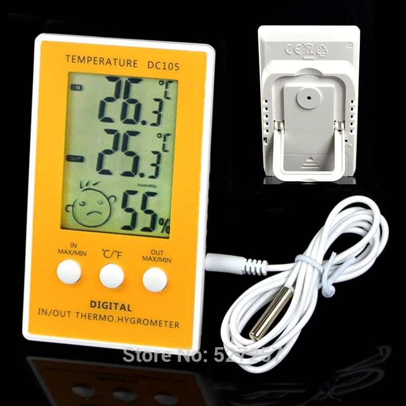Buy DC105 Thermometer Hygrometer Electronic LCD