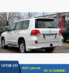 Для Land Cruiser FJ200 надрезаемая подкладка, abs Материал заднего крыла первоклассника Цвет задний спойлер Toyota Land Cruiser FJ200 спойлер