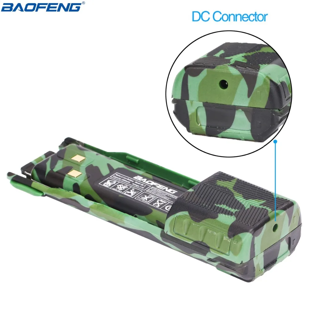 Baofeng UV-82 Plus Tri-power 8 Вт/4 Вт/1 Вт 3800 мАч батарея 2-PTT VHF UHF Двухдиапазонная U.S Army Tactical Ham Радио рация