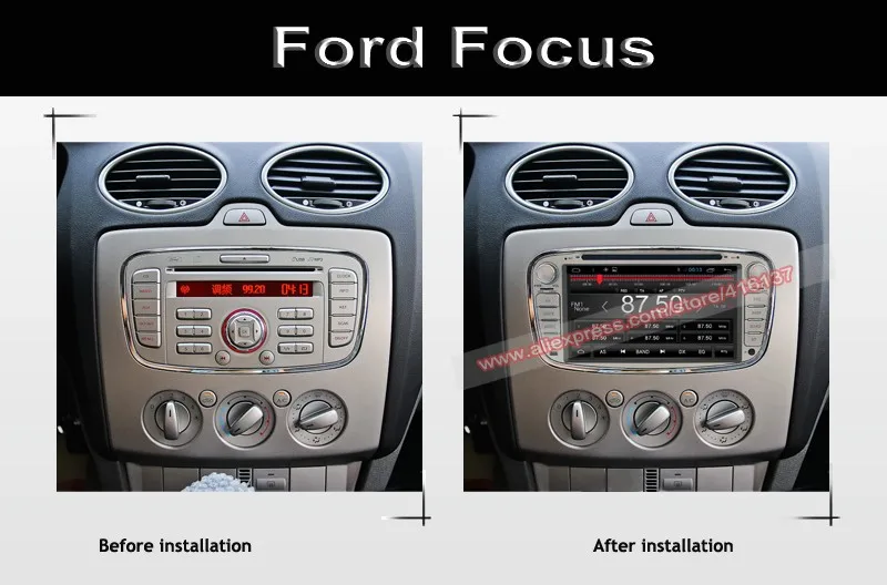 7004 ford focus car navigation player