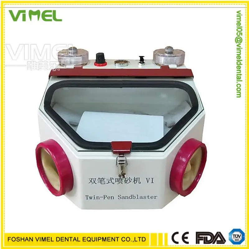 

Dental Equipment Twin-Pen Sandblaster Easy Operation Air Polisher