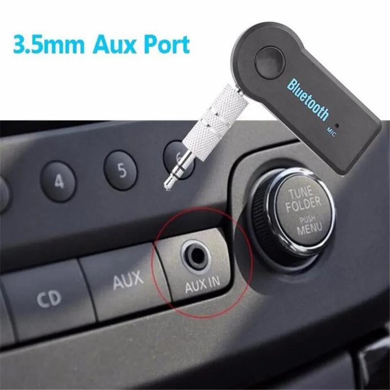 Гарнитура громкой связи для автомобиля Bluetooth музыкальный приемник универсальный