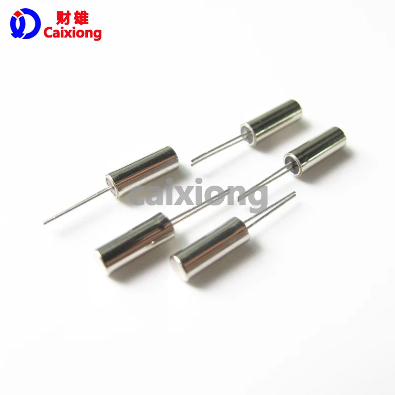 50PCS JU-206 32.768K 32.768KHz Crystal Oscillator 2x6 mm DIP-2 | Электроника