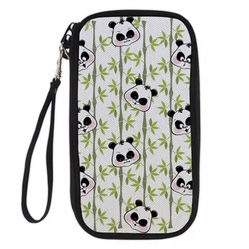 

Noisydesigns Women Men Large Capacity Travel Necessity Card&ID Holders Passport Cover Ladies Long Function Passport Card Bags