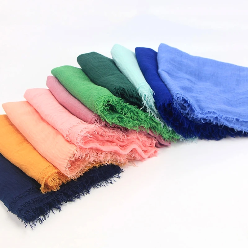 

Women Islam Maxi Crinkle Cloud Hijab Scarf Shawl Muslim Long Shawl Stole Wrap