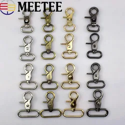 100pc 16/20/26/32/38mm Metal Buckles Bags Strap Lobster Swivel Carabiner Snap Hook Collar KeyChain DIY Bag Accessories Wholesale