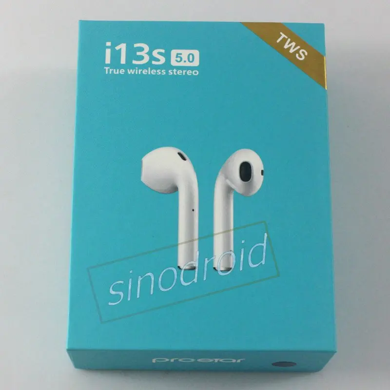 

Colorful i13S Wirelss Bluetooth Stereo TWS Earbuds Siri Smart Touch Mini Earphone Qi Wireless Charging With Mic Auto Pairing
