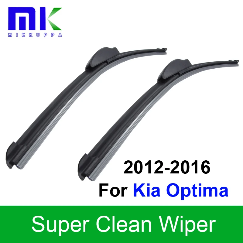 Резиновые щетки стеклоочистителя для Kia Optima 2012 2013 2014 2015 2016 24 &quot18&quot силиконовые
