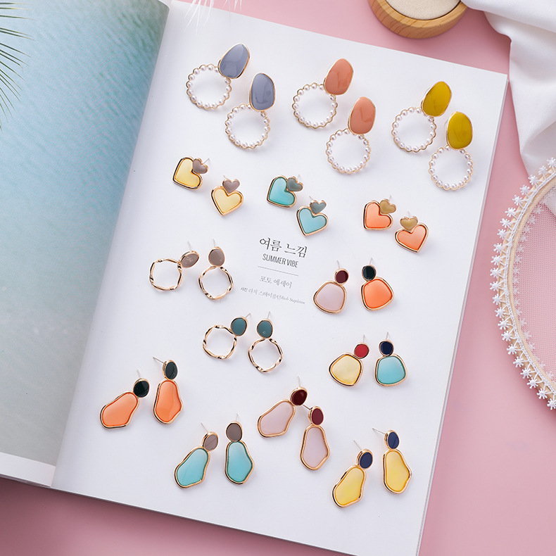 Candy-Colored Earrings