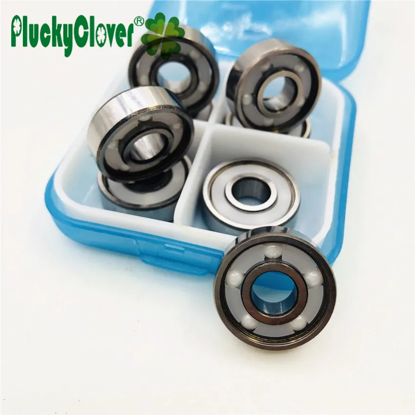 New Style ABEC11 Zro2 5 Ceramic Balls Bearing 608 For Skateboard Inline