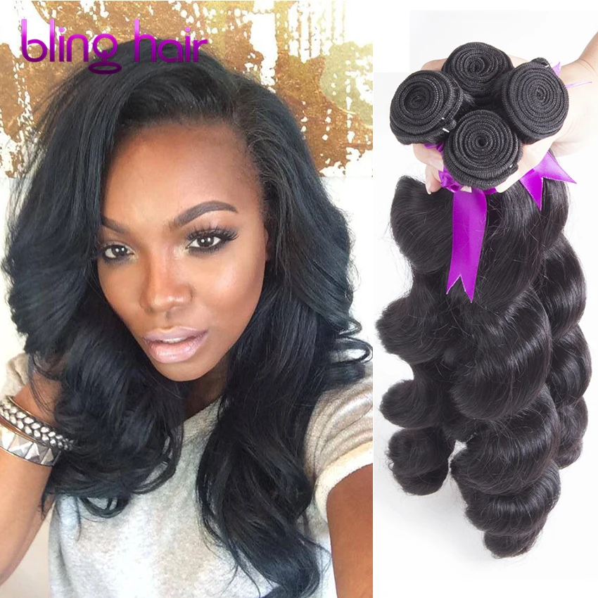 

Malaysian Virgin Hair 4 Bundles Lot Deal Malaysian Loose Wave Malaysian Human Hair Weave 7A Malaysian Virgin Hair Loose Wave 1B