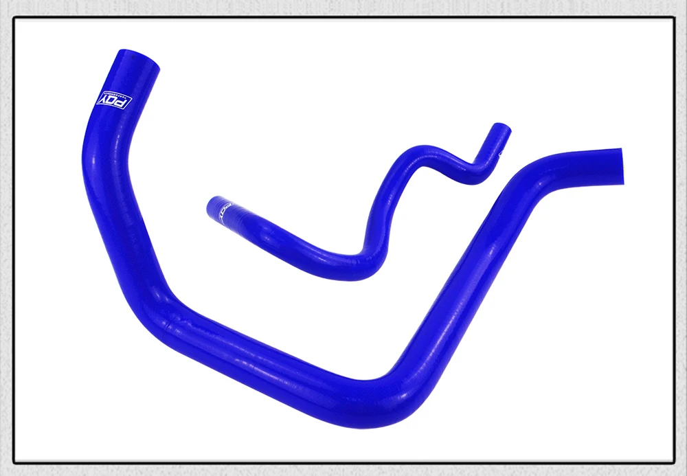 Синий и желтый комплект силиконовых шлангов радиатора для CIVIC SOHC D15 D16 EG EK 92-00 6 шт. с логотип pqy PQY-LX1303C-QY