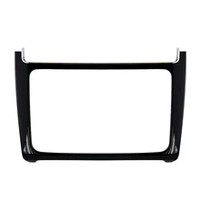 2 DIN Coche que reinstala el marco de Piano negro, panel de DVD, Kit de la Rociada, Fascia, Frame Radio, marco de Audio para VW POLO 2014-2015 J-2161)