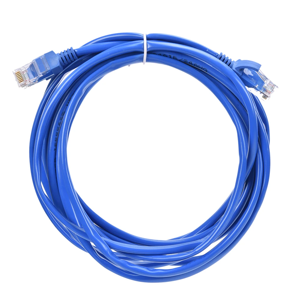 Сетевой кабель 1 м/2 м/5 м/10 м CAT5E Ethernet LAN для компьютерного маршрутизатора CAT 5 E