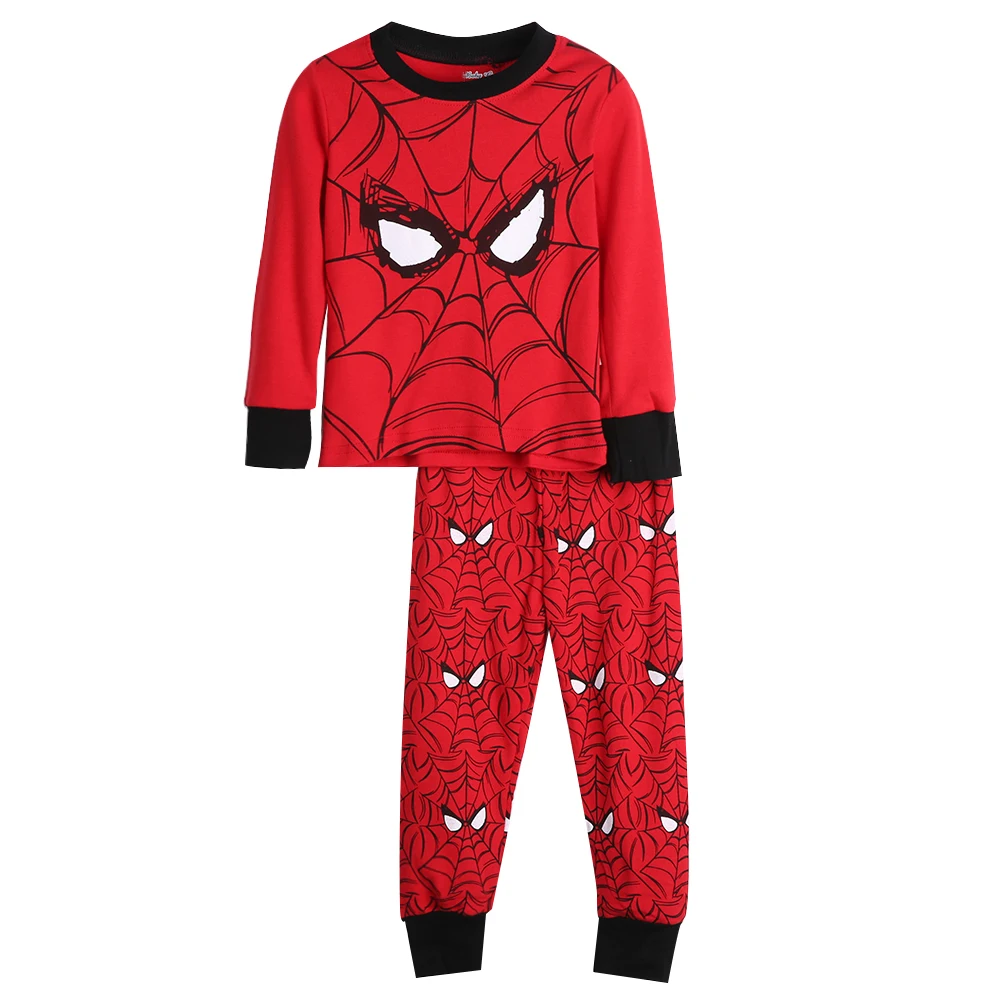 

Kids Cartoon HERO Printing Pjs Clothes Set Toddler Baby Boy Girl T-shirt+Pants Sleepwear Child Christmas Pajamas Outfits 2-8T