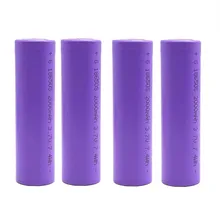 12 шт./лот 3,7 в 18650 батарея 2000 мАч литий-ионная аккумуляторная батарея для Светодиодный фонарь 18650 батарея