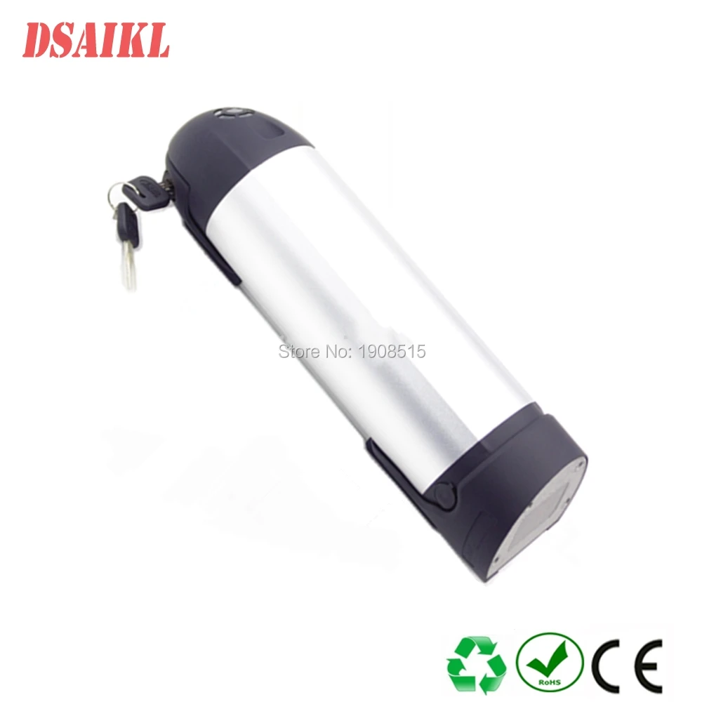 

Down tube bottle empty battery case for 40pcs or 52pcs of 18650 cells for 24V 36V 48V battery pack