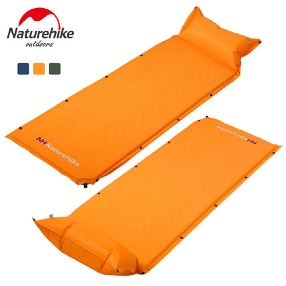 

Outdoor Portable Camping Mat Automatic Inflatable Mattress Bed Moistureproof Tent Sleeping Pad