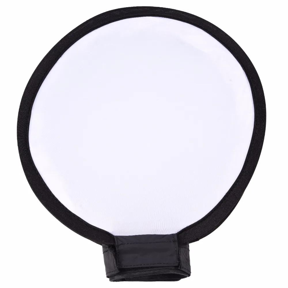 Mini 30 cm Flash Diffuser Portable Round Beauty Dish Speedlite Flash