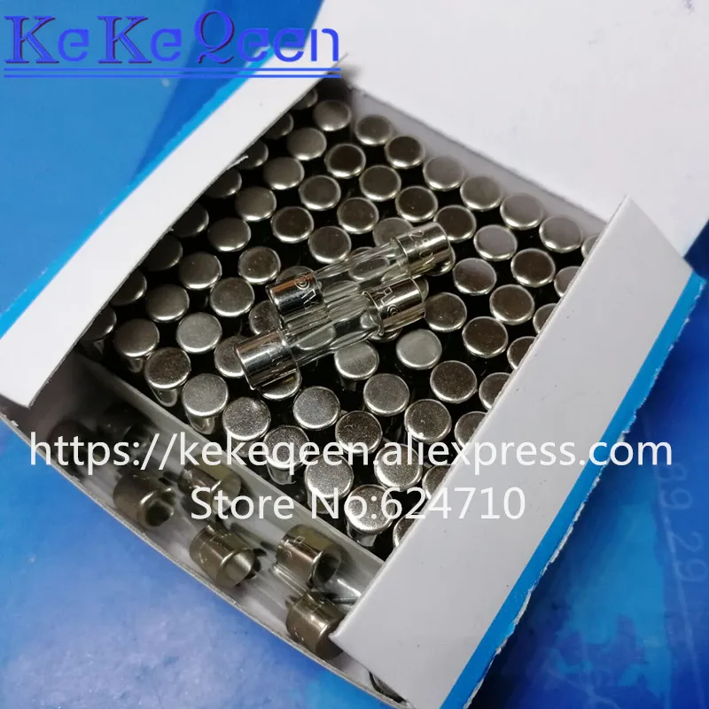 10 шт. 250V T0.125A T0.25A T0.5A T1A T1.6A T2A T2.5A T3A T3.15A T4A T5A T6A T6.3A T8A T10A T15A 5*20 мм медленно Стекло