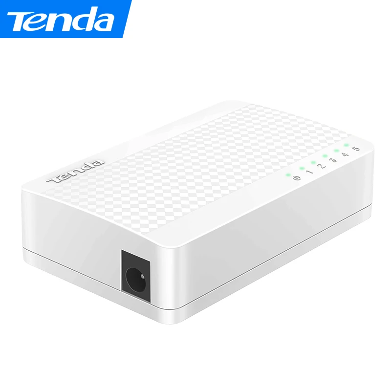 Tenda S105 5 Порты и разъёмы 10/100 Мбит/с Fast Ethernet сетевой коммутатор концентратор LAN
