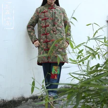 Новый 2015 старинные зимние пальто женщины куртки мягкого хлопка-проложенный подкладка дамы вниз и парки 3 цветов