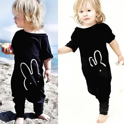Г., Осенний длинный комбинезон, цельная одежда для малышей хлопковый шикарный комбинезон с кроликом для новорожденных мальчиков и девочек, Roupas От 1 до 4 лет
